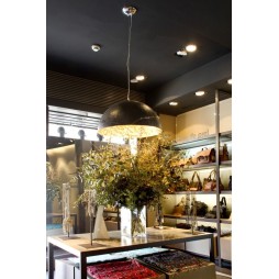 Colgante Magma Pequeño negro y oro Faro